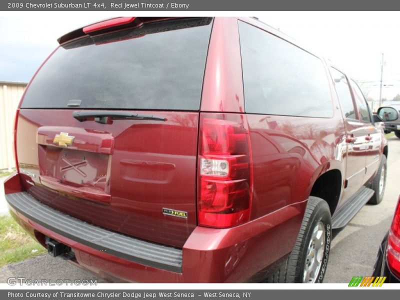 Red Jewel Tintcoat / Ebony 2009 Chevrolet Suburban LT 4x4