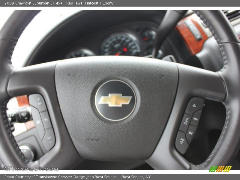 Red Jewel Tintcoat / Ebony 2009 Chevrolet Suburban LT 4x4