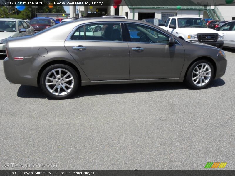 Mocha Steel Metallic / Ebony 2012 Chevrolet Malibu LTZ