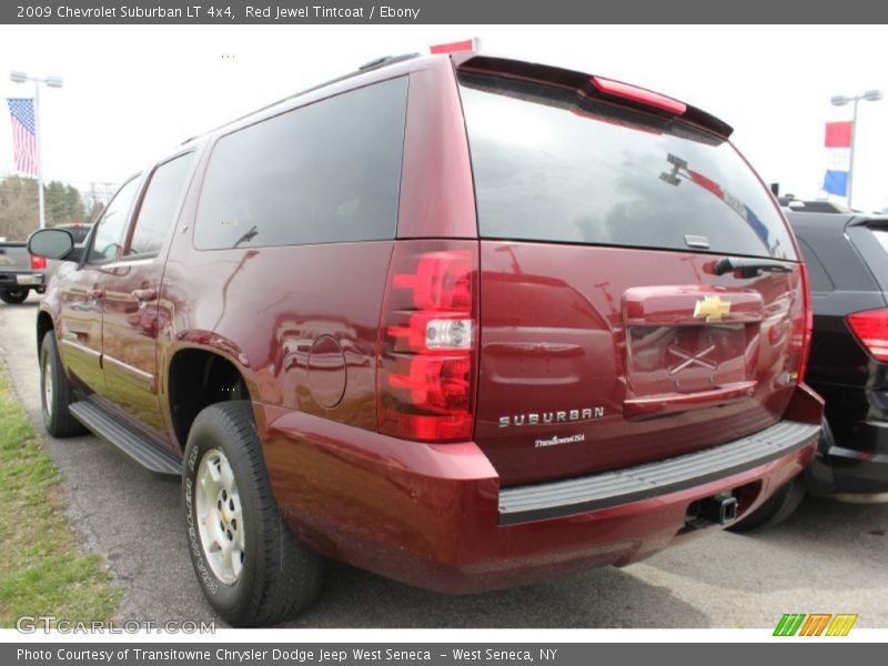 Red Jewel Tintcoat / Ebony 2009 Chevrolet Suburban LT 4x4