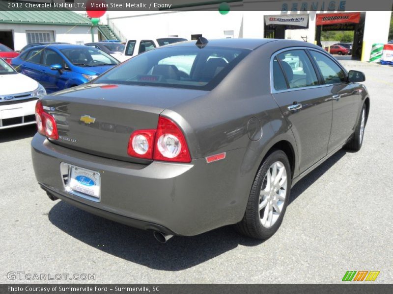 Mocha Steel Metallic / Ebony 2012 Chevrolet Malibu LTZ