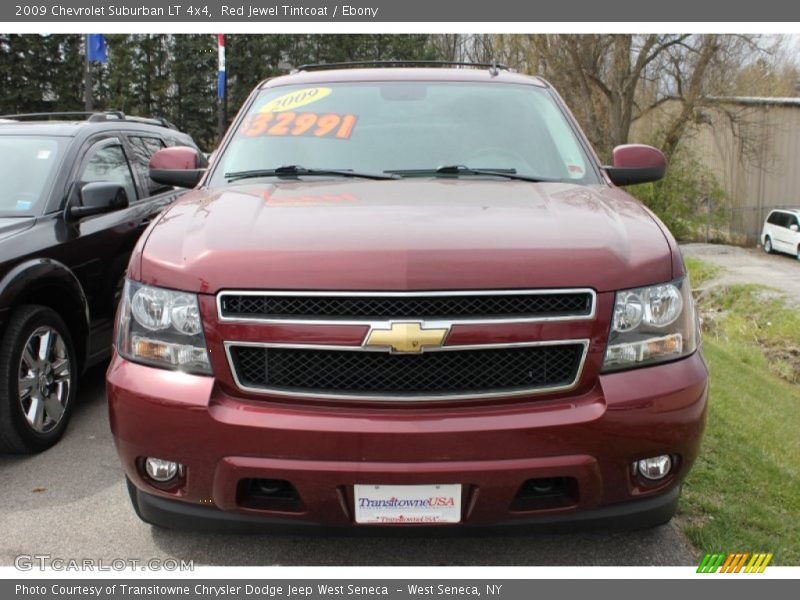 Red Jewel Tintcoat / Ebony 2009 Chevrolet Suburban LT 4x4