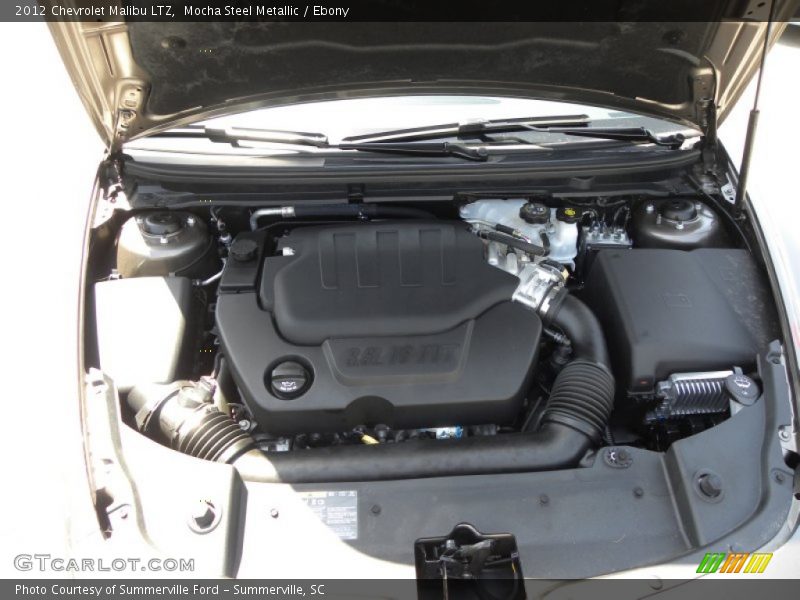 Mocha Steel Metallic / Ebony 2012 Chevrolet Malibu LTZ