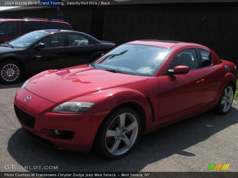 Velocity Red Mica / Black 2004 Mazda RX-8 Grand Touring