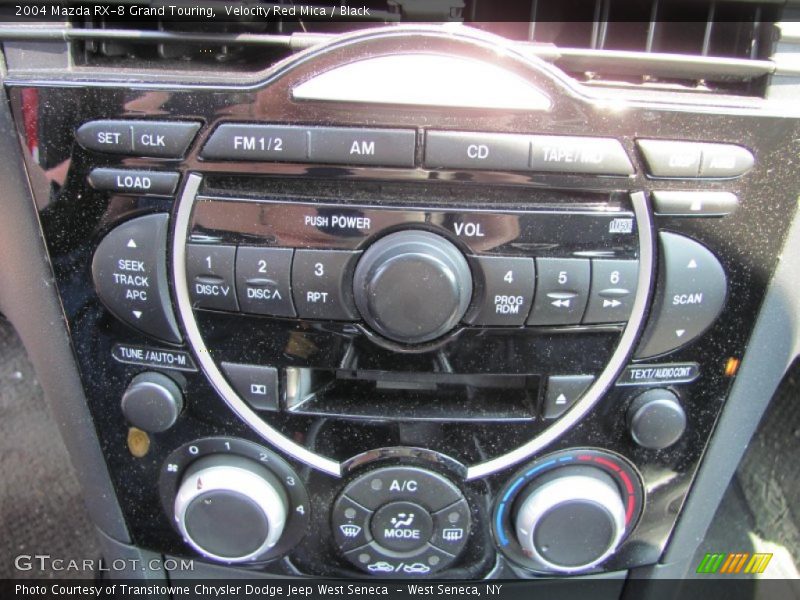 Velocity Red Mica / Black 2004 Mazda RX-8 Grand Touring