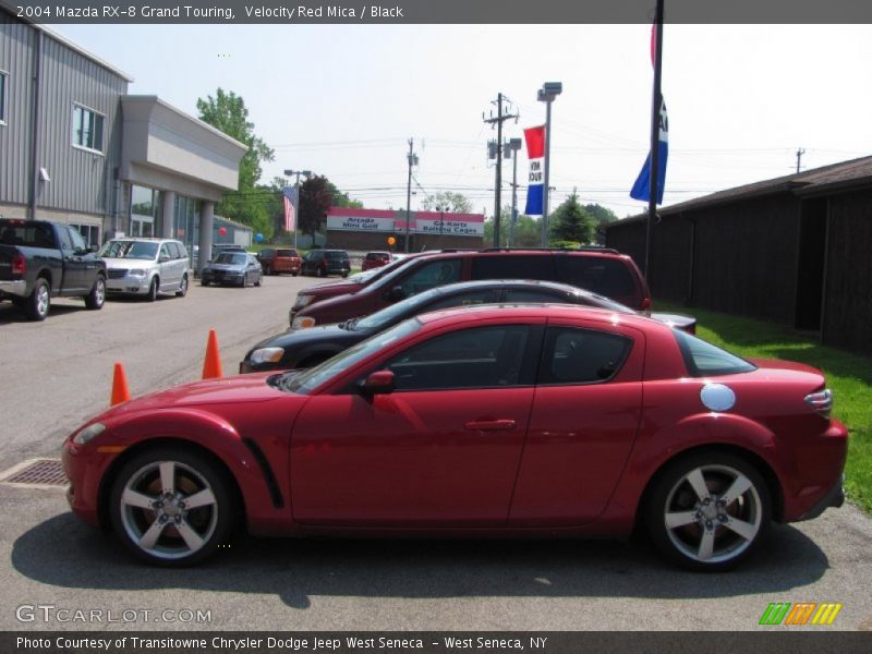 Velocity Red Mica / Black 2004 Mazda RX-8 Grand Touring
