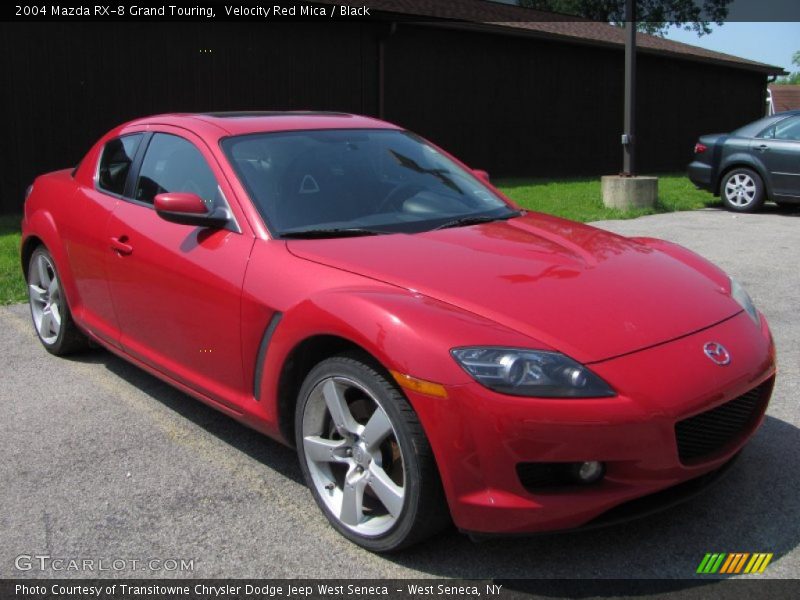 Velocity Red Mica / Black 2004 Mazda RX-8 Grand Touring