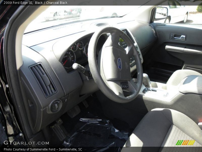 Black / Charcoal Black 2009 Ford Edge SE