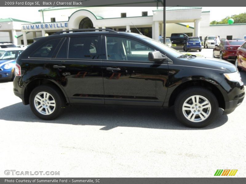 Black / Charcoal Black 2009 Ford Edge SE