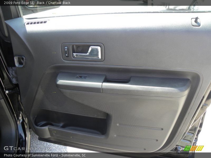 Black / Charcoal Black 2009 Ford Edge SE