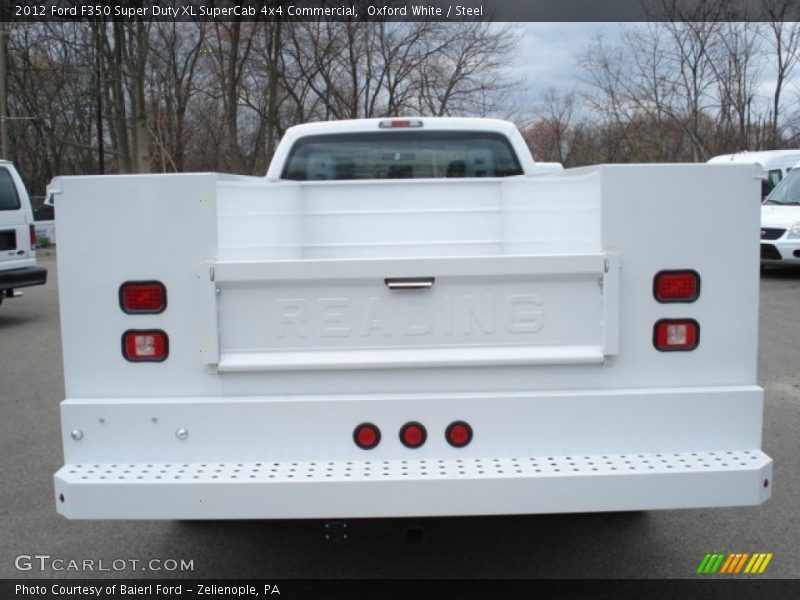 Oxford White / Steel 2012 Ford F350 Super Duty XL SuperCab 4x4 Commercial