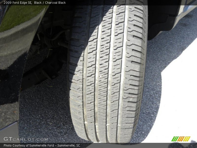 Black / Charcoal Black 2009 Ford Edge SE