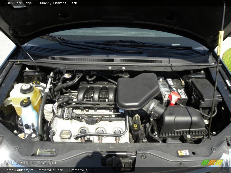 Black / Charcoal Black 2009 Ford Edge SE