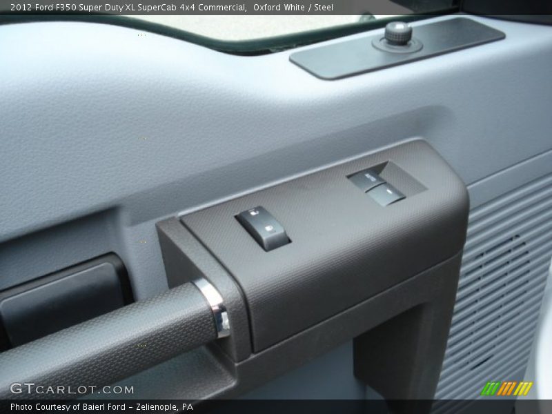 Oxford White / Steel 2012 Ford F350 Super Duty XL SuperCab 4x4 Commercial