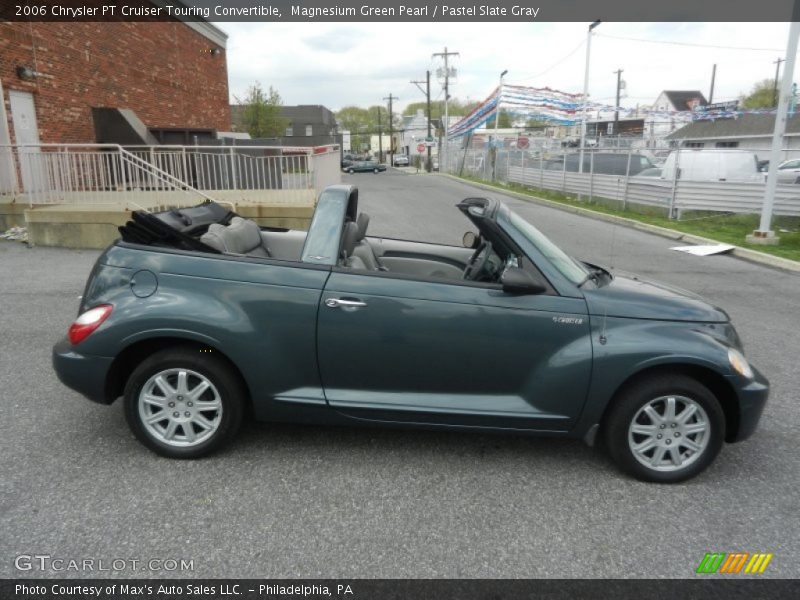 Magnesium Green Pearl / Pastel Slate Gray 2006 Chrysler PT Cruiser Touring Convertible