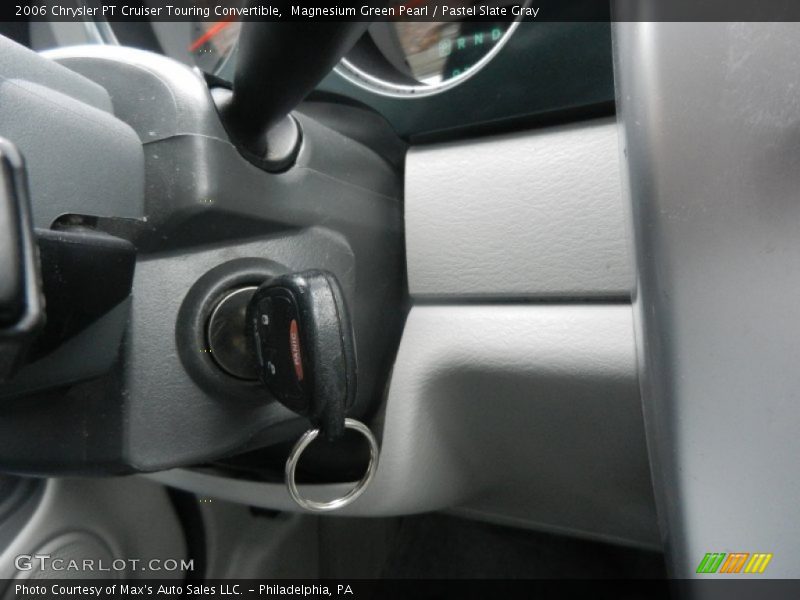 Magnesium Green Pearl / Pastel Slate Gray 2006 Chrysler PT Cruiser Touring Convertible