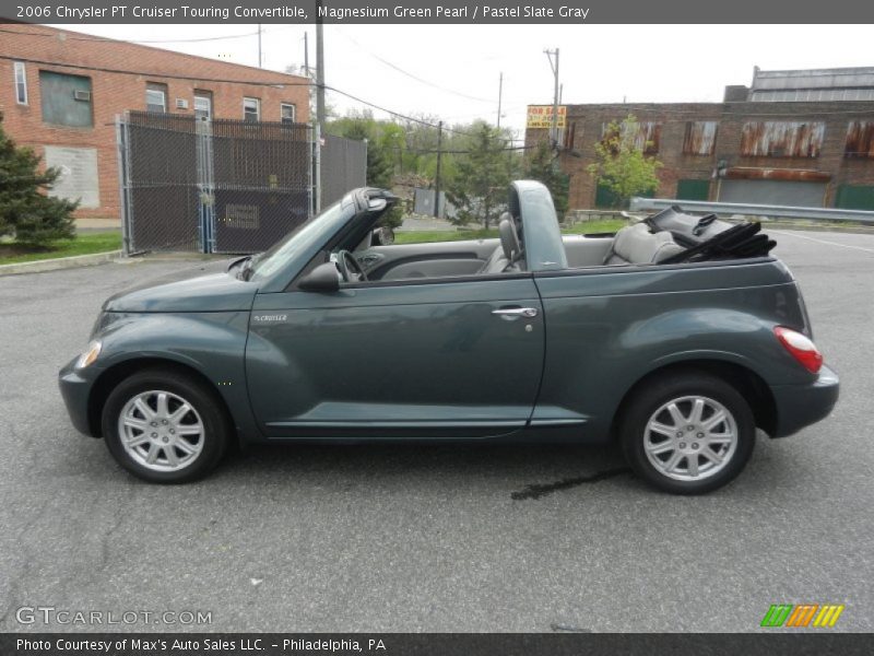 Magnesium Green Pearl / Pastel Slate Gray 2006 Chrysler PT Cruiser Touring Convertible