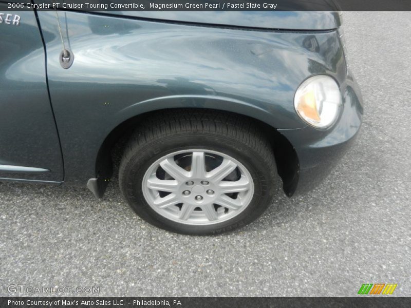Magnesium Green Pearl / Pastel Slate Gray 2006 Chrysler PT Cruiser Touring Convertible
