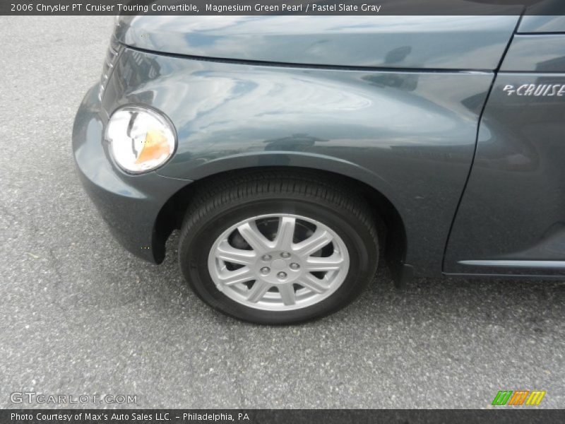Magnesium Green Pearl / Pastel Slate Gray 2006 Chrysler PT Cruiser Touring Convertible