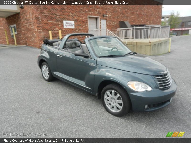 Magnesium Green Pearl / Pastel Slate Gray 2006 Chrysler PT Cruiser Touring Convertible