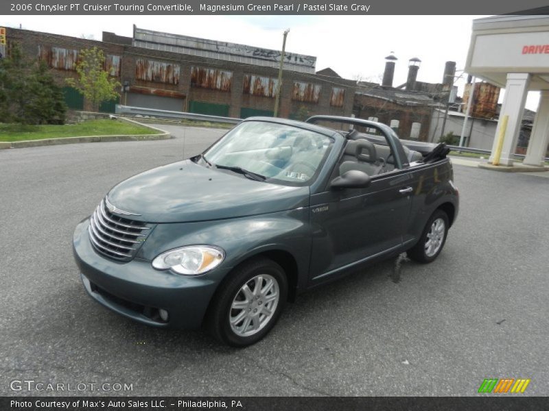 Magnesium Green Pearl / Pastel Slate Gray 2006 Chrysler PT Cruiser Touring Convertible