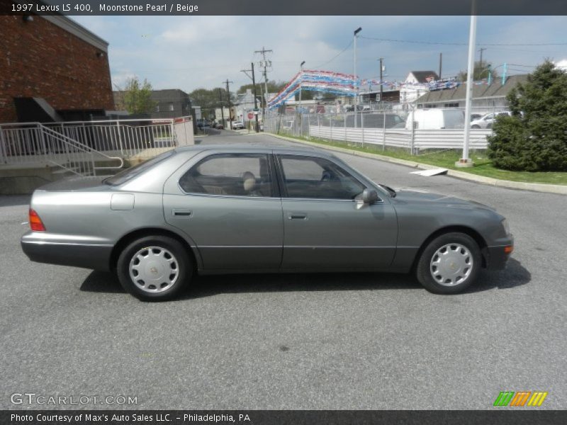 Moonstone Pearl / Beige 1997 Lexus LS 400