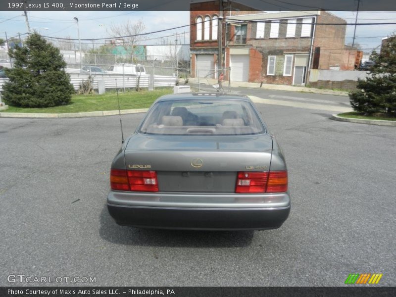 Moonstone Pearl / Beige 1997 Lexus LS 400