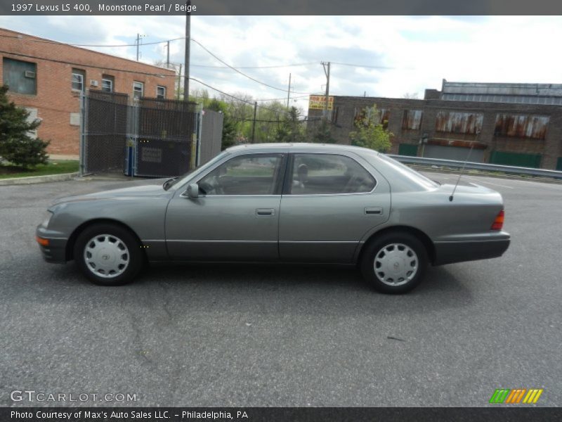 Moonstone Pearl / Beige 1997 Lexus LS 400