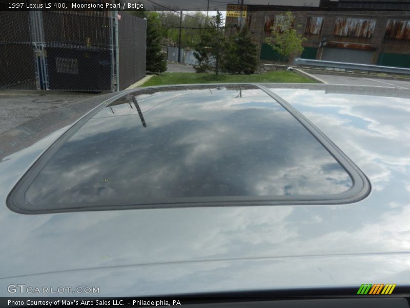 Moonstone Pearl / Beige 1997 Lexus LS 400