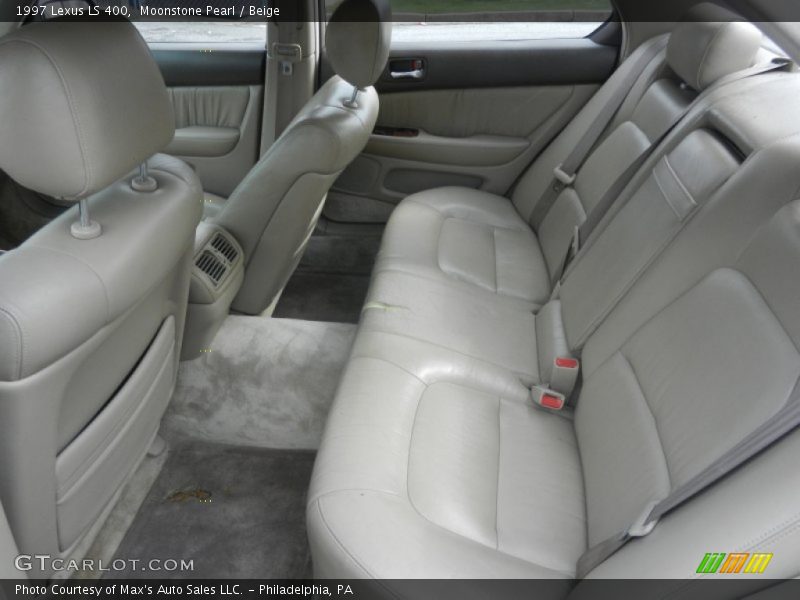 Moonstone Pearl / Beige 1997 Lexus LS 400