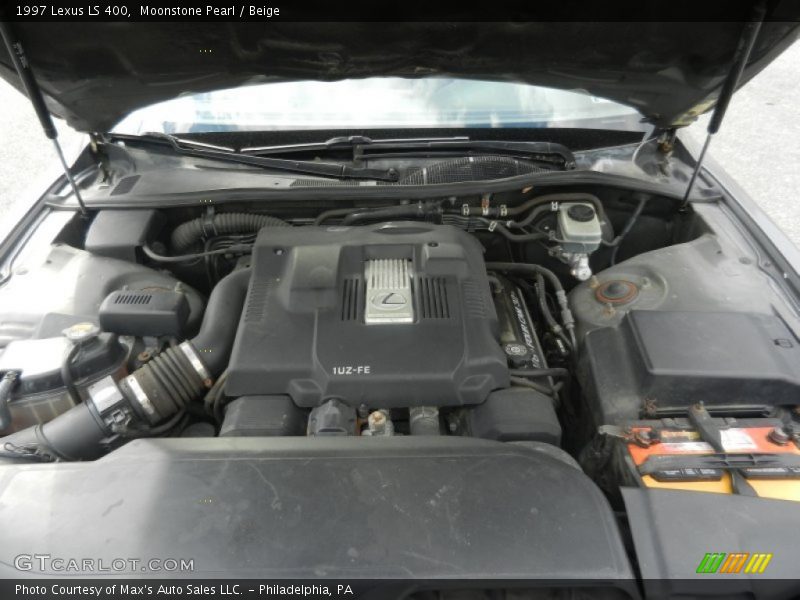Moonstone Pearl / Beige 1997 Lexus LS 400