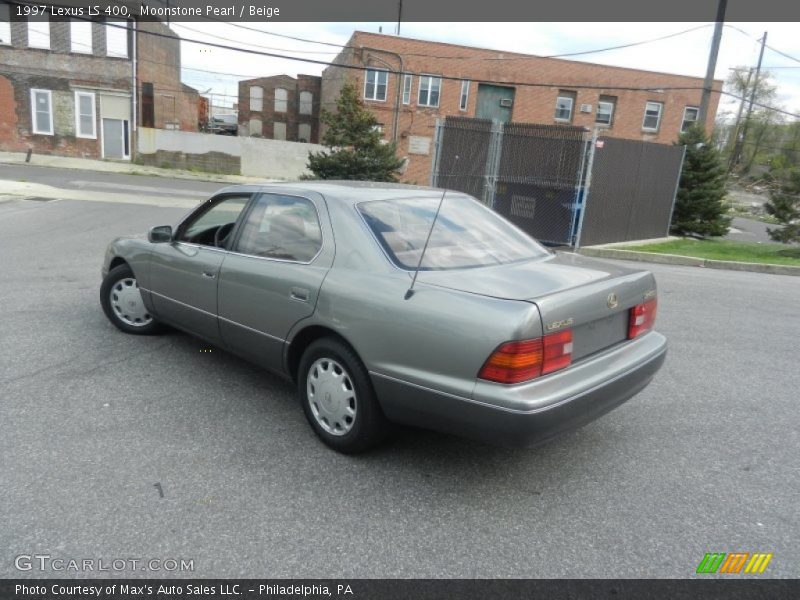 Moonstone Pearl / Beige 1997 Lexus LS 400