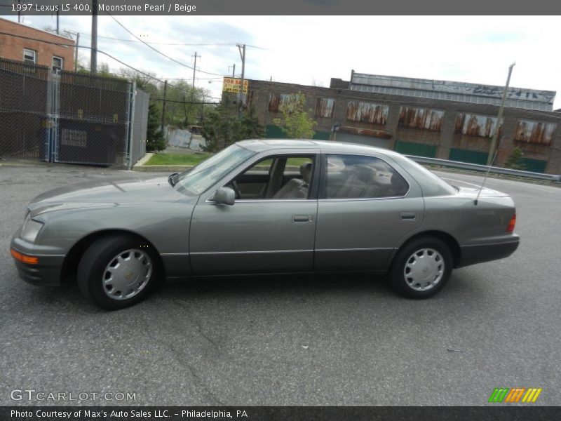 Moonstone Pearl / Beige 1997 Lexus LS 400