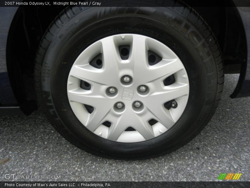 Midnight Blue Pearl / Gray 2007 Honda Odyssey LX