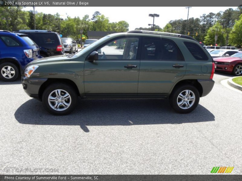 Natural Olive / Beige 2007 Kia Sportage LX V6