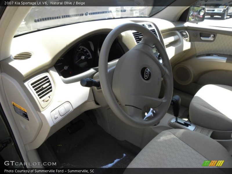 Natural Olive / Beige 2007 Kia Sportage LX V6