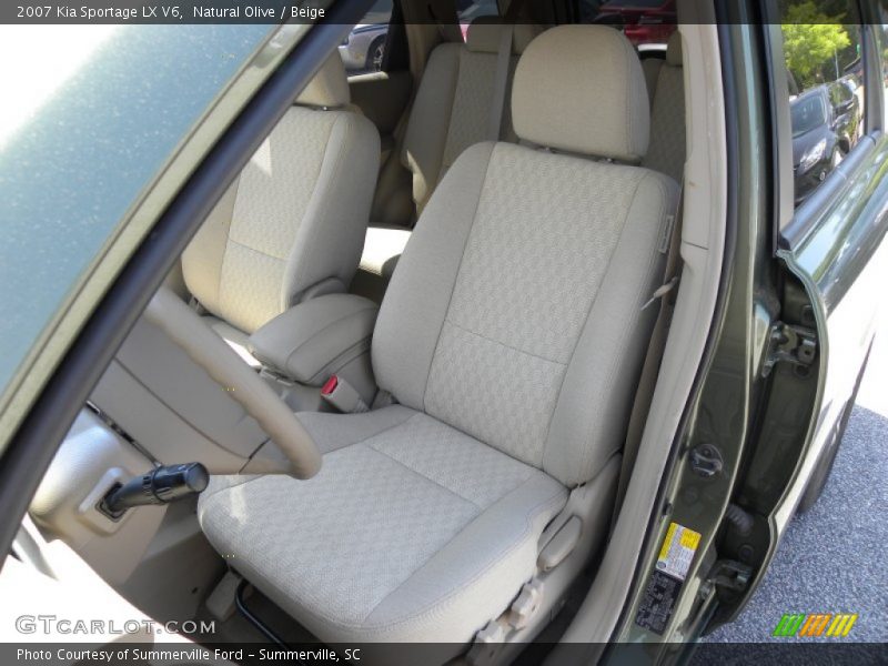 Natural Olive / Beige 2007 Kia Sportage LX V6