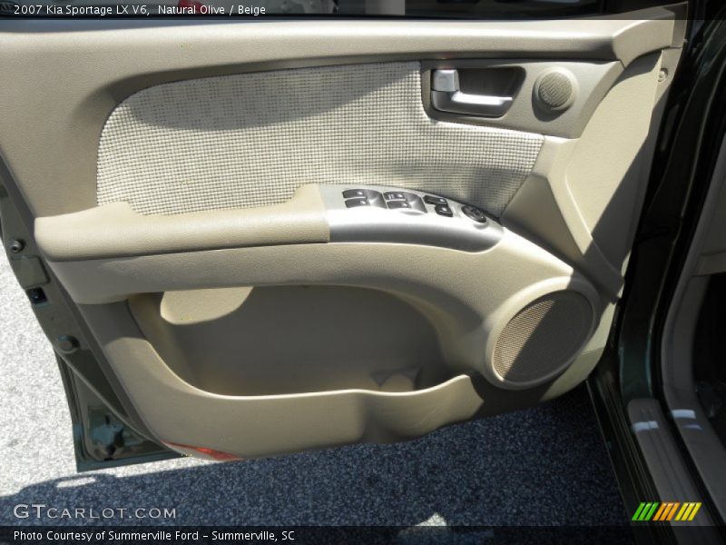 Natural Olive / Beige 2007 Kia Sportage LX V6