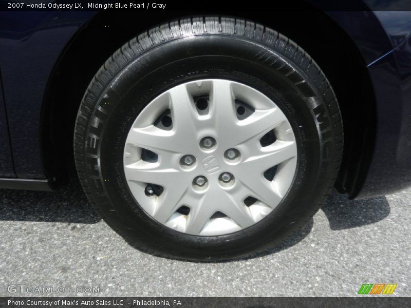Midnight Blue Pearl / Gray 2007 Honda Odyssey LX