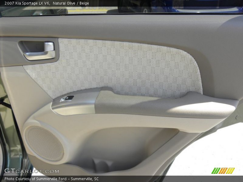 Natural Olive / Beige 2007 Kia Sportage LX V6