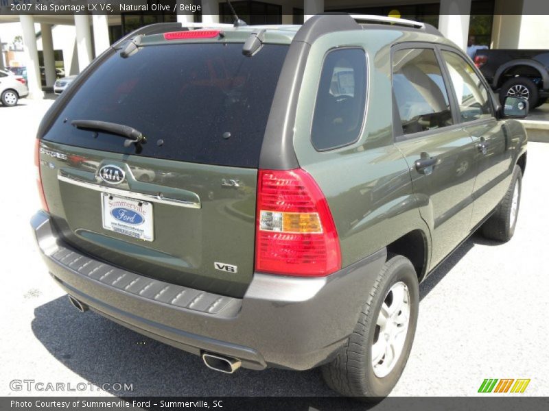 Natural Olive / Beige 2007 Kia Sportage LX V6