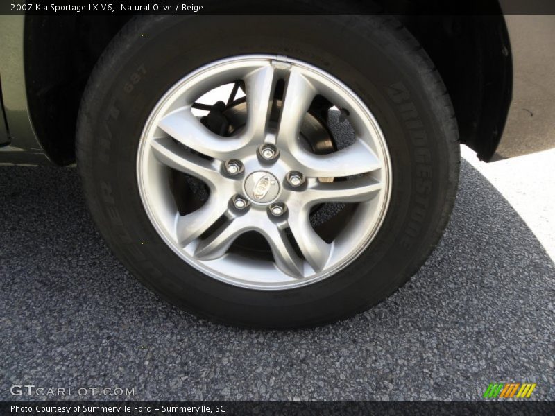Natural Olive / Beige 2007 Kia Sportage LX V6