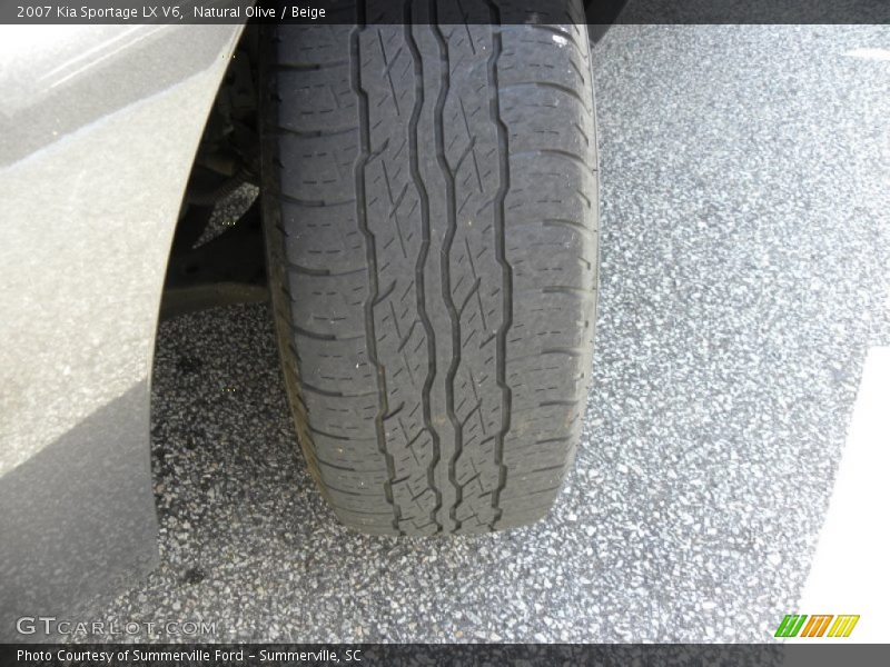 Natural Olive / Beige 2007 Kia Sportage LX V6