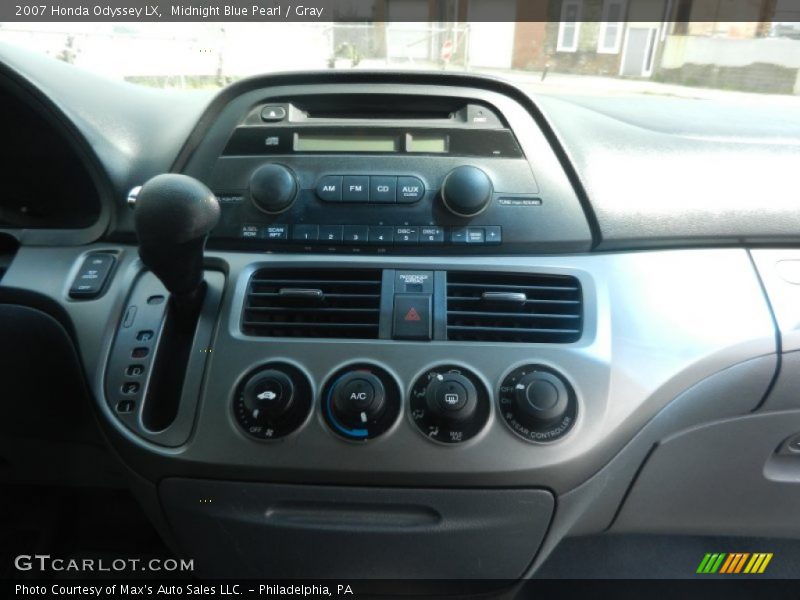 Midnight Blue Pearl / Gray 2007 Honda Odyssey LX