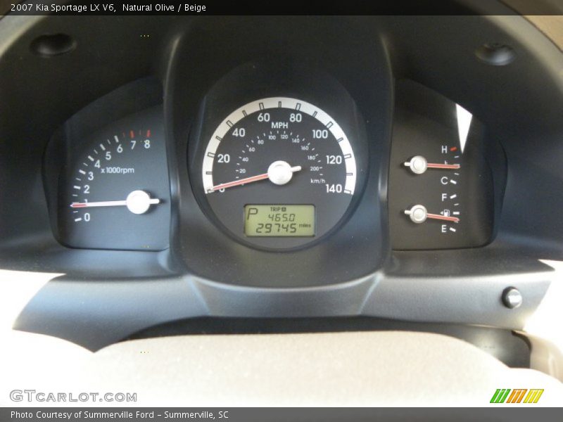 Natural Olive / Beige 2007 Kia Sportage LX V6