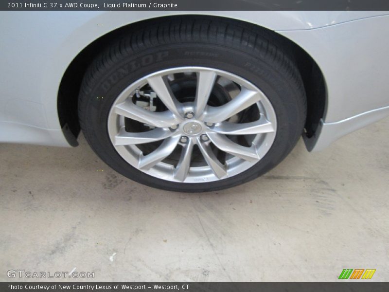  2011 G 37 x AWD Coupe Wheel