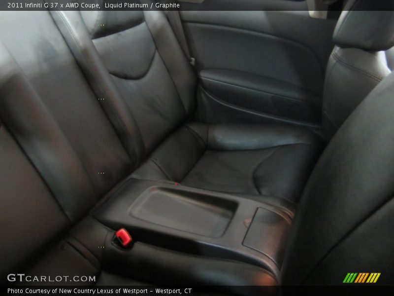 Liquid Platinum / Graphite 2011 Infiniti G 37 x AWD Coupe
