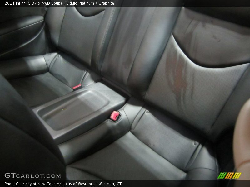 Liquid Platinum / Graphite 2011 Infiniti G 37 x AWD Coupe