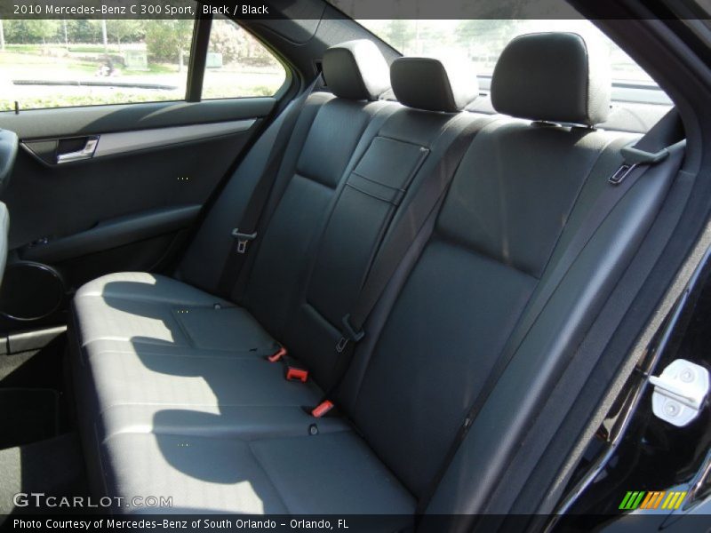 Black / Black 2010 Mercedes-Benz C 300 Sport