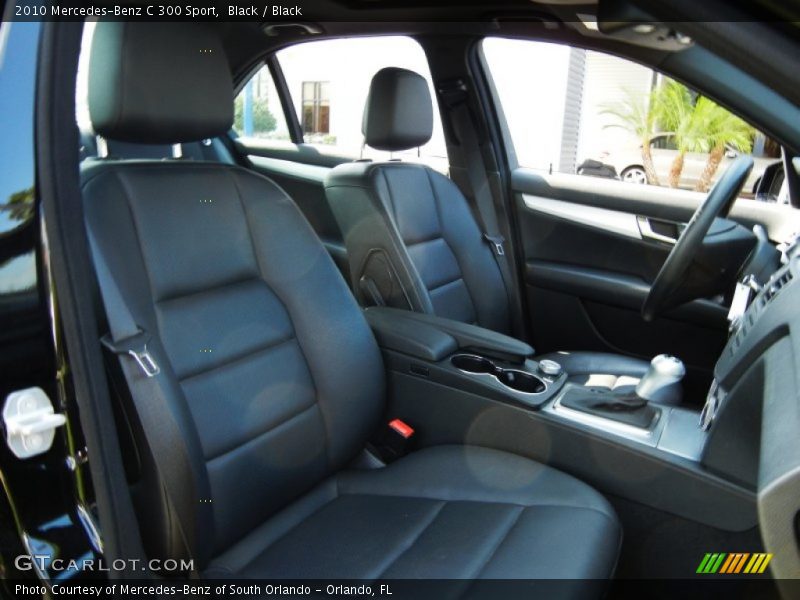 Black / Black 2010 Mercedes-Benz C 300 Sport